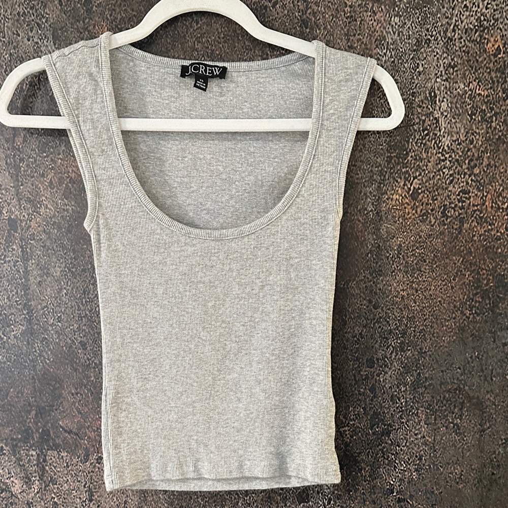 J. Crew Light Gray Tank Top